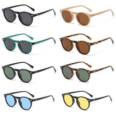 #ad Retro Round Polarized Sunglasses Men Women Vintage Driving Sun Glasses UV400