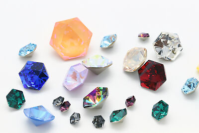 #ad Superior PRIMERO 4699 Prismatic Hexagon Fancy Stones Crystals* All Color