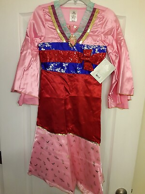 #ad The Disney Mulan Costume Dress Size 5 6 $24.99