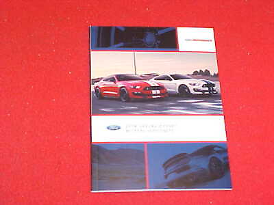 #ad 2018 MUSTANG COBRA SHELBY GT350 GT 350 SUPPLEMENT OWNERS MANUAL SERVICE GUIDE 18