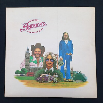 #ad America – History America#x27;s Greatest Hits Vinyl LP – K 56169 A1 B1 EX VINYL