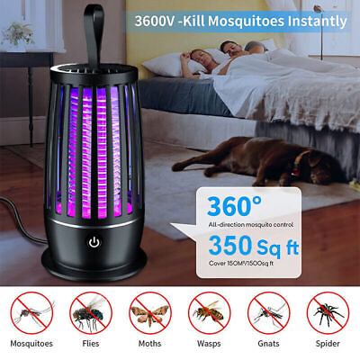 #ad Electric Fly Bug Zapper Mosquito Insect Killer LED Light Trap Pest Control Lamp
