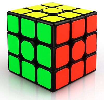 #ad 3x3 Magic Speed Teaser Cube Puzzle Brain Teaser Challenging Fidget Toy Gift