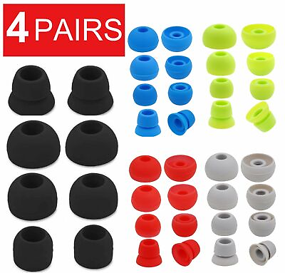 #ad 4 Pair Replacement Ear Tips Ear Buds For Beats By dr Dre Powerbeats 2 3 Wireless
