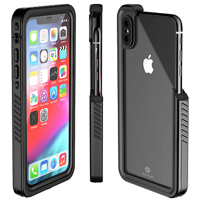 #ad For iPhone XS Max XR X Case Waterproof Shockproof Protective Defender Slim Cover