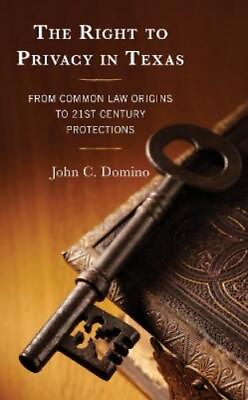 #ad John C. Domino The Right to Privacy Hardback UK IMPORT PRESALE 05 15 2024