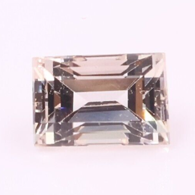 #ad 1.50 Ct. Natural Pink Morganite Gemstone Octagon Shape Morganite 7.8x5.3 mm