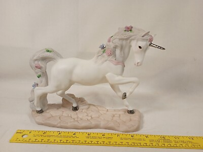 #ad Princeton Gallery Love#x27;s Courtship Unicorn Porcelain Figurine  