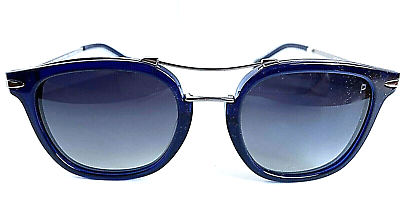 #ad New Polarized Gianfranco Ferre GFF 15 04 Round Blue 51mm Men’s Sunglasses