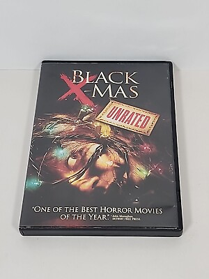 #ad Black X mas Unrated DVD Fast Free Shipping $6.48