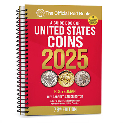 #ad A Guide Book of United States Coins quot;Red Bookquot; 2025 Spiral