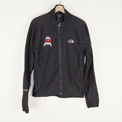 #ad North Face Black Flight TKA Series Full Zip Fleece Jacket Mens Sz M Branded $15.00