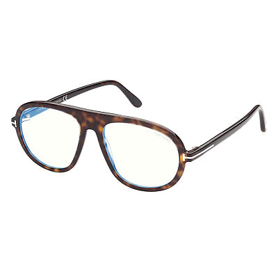 #ad NEW Tom Ford FT5755 B 052 55 Dark Havana Eyeglasses