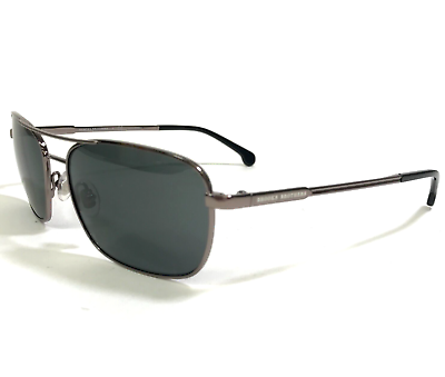 #ad Brooks Brothers Sunglasses BB4016 1507 87 Gunmetal Gray Frames with Black Lenses