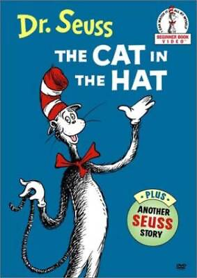 #ad Dr. Seuss The Cat in the Hat DVD By Allan Sherman VERY GOOD