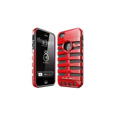 #ad Musubo Retro Case for Apple iPhone 5 5S Red