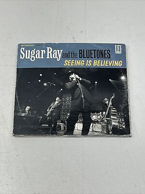 #ad SUGAR RAY BLUETONES SEEING IS BELIEVING CD SIGNED Free Shipping