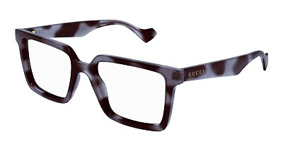 #ad NEW Gucci GG1540o 008 Grey Grey Eyeglasses $236.63