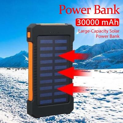 #ad Genuine Patriot Power Cell Solar Phone Charger USB Power Bank Fast Charging