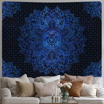 #ad Bohemian Meditation Tapestry Mandala Wall Hanging Tapestries Home Decoration fo