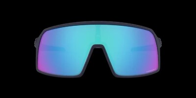 #ad Oakley Sutro Prizm Sapphire Lenses Men#x27;s Sunglasses Polished Black