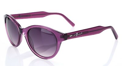 #ad 7 For All Mankind 161301 Women#x27;s 7900 Purple Crystal Round Sunglasses 48mm
