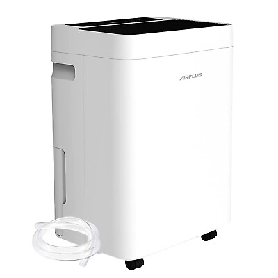 #ad 70 Pint Dehumidifier 4500 Sq.ft For BasementsLiving rooms Auto Defrosting Timer