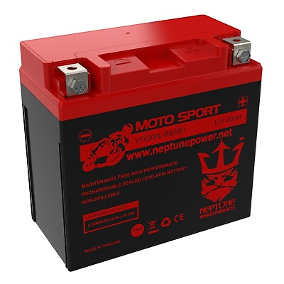 #ad YTX20L BS YTX20HL BS ETX20L Replacement Power Sport Yuasa YTX20L ATV Battery