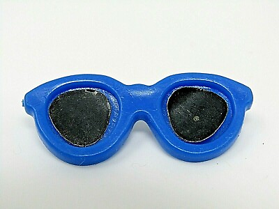 #ad Blue Sunglasses Pin Nice Design