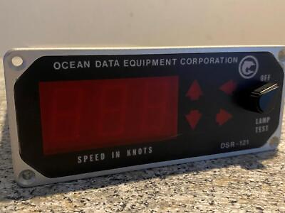 #ad OCEAN DATA EQUIPMENT quot;Speed in Knotsquot; digital readout module For Navy Ship