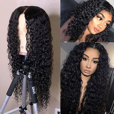 #ad Ladies Black 25quot; Long Curly Hair Hairpiece for Black Women Fashion
