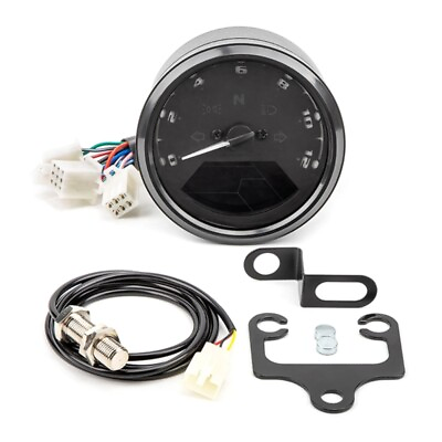 #ad Motorcycle Dashboard Speedometer Gauge Tachometer Instrument