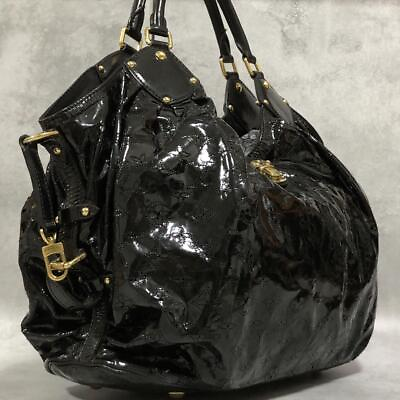 #ad Vintage Louis Vuitton Large Capacity Leather Tote Bag Ladies Shoulder Handbag