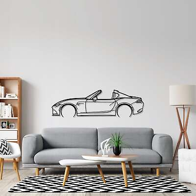 #ad Wall Art Home Decor 3D Acrylic Metal Car Auto Poster USA Mazda MX 5 RF $89.99