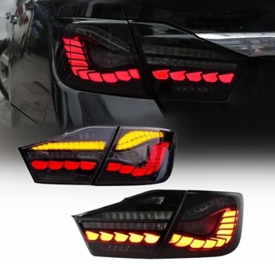 #ad Full LED Tail Lights Assembly For 7th Gen Toyota Camry 2012 2014 LED Tail Lamps