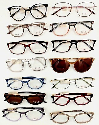 #ad Elle Eyeglass Frames CHOOSE SIZE COLOR MODEL Womens Glasses NWT Eyeglasses