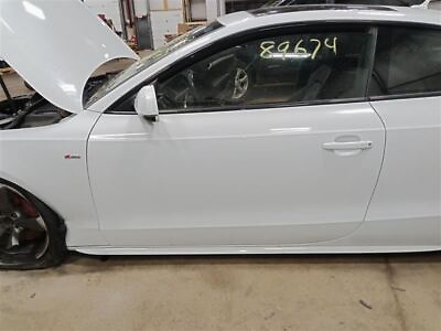#ad 2015 A5 Audi Left Driver Side Front Door Assembly Color: White Ls9r