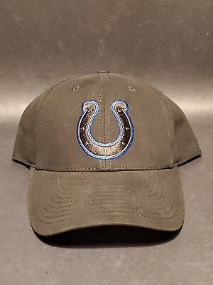 #ad Indianapolis Colts NFL Team Apparel One Size Fits All Mens Hat Black $14.99