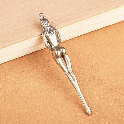 #ad 1PCS Retro Brass Ear Spoons Portable Ear Cleaning Tool Ear Wax Remover Pendants