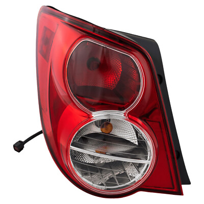#ad For Chevy Sonic 2012 2016 Tail Light Driver Side Halogen Clear Red Lens Sedan $122.21