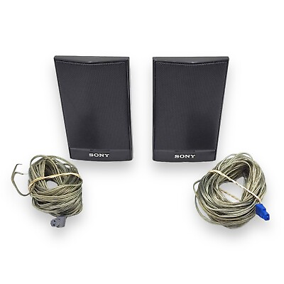 #ad Sony SS TS92 Surround Speakers for DAV HDX285 Home Theater System SUR L amp; R $34.89
