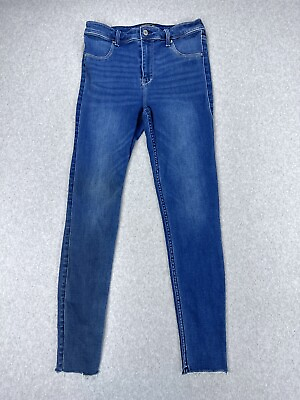 #ad Abercrombie amp; Fitch Womens Jeans Size 30 10R Simone High Rise Legging Jeggings