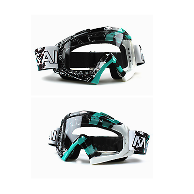 #ad motocross motorbike goggles anti fog lens UV protection MX dirt PIT trail bike