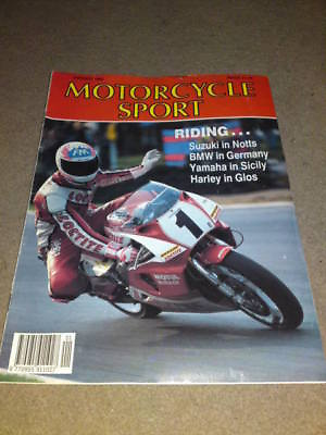 #ad MOTORCYCLE SPORT HARLEY IN GLOS Jan 1992