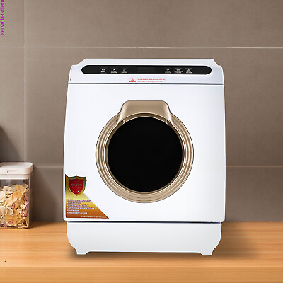 #ad 900w Countertop Dishwasher Machine 5 Washing Programs Deep Cleaning Air Drying