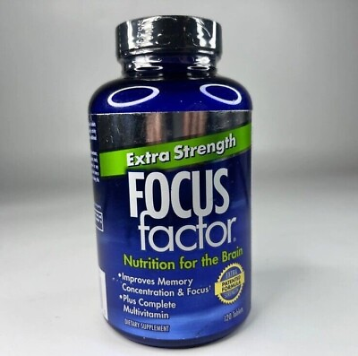 #ad FOCUS Factor Brain Nutrition Supplement 120 Ct