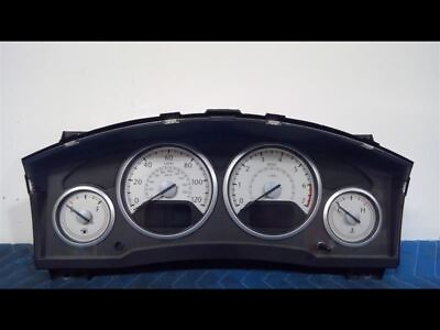 #ad Speedometer Instrument Cluster Silver Gauges 120 MPH 2008 10 TOWN amp; COUNTRY
