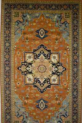 #ad Palatial Size Floral Heriz Serapi 12X20 Handmade Oriental Rug Home Decor Carpet