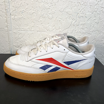 #ad Reebok Classic Mens Size 12 Club C Vector White Gum 2019 Sneakers EF8841
