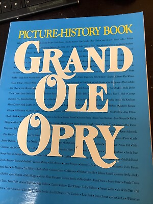 #ad Grand Ole Opry Picture History Book 1994